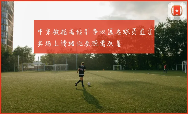 申京被指高估引争议匿名球员直言其场上情绪化表现需改善